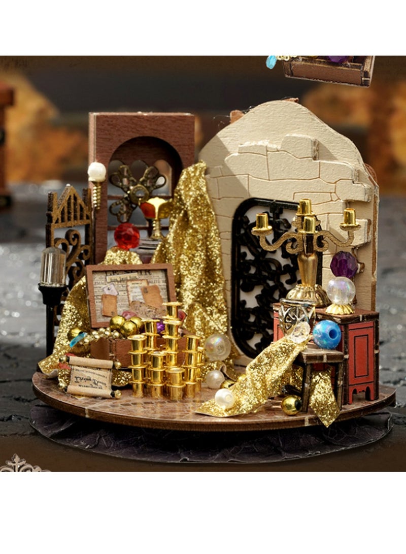 Diy cabin dream bottle 3d three-dimensional assembly model handmade toys creative birthday gift toys  - Image 3