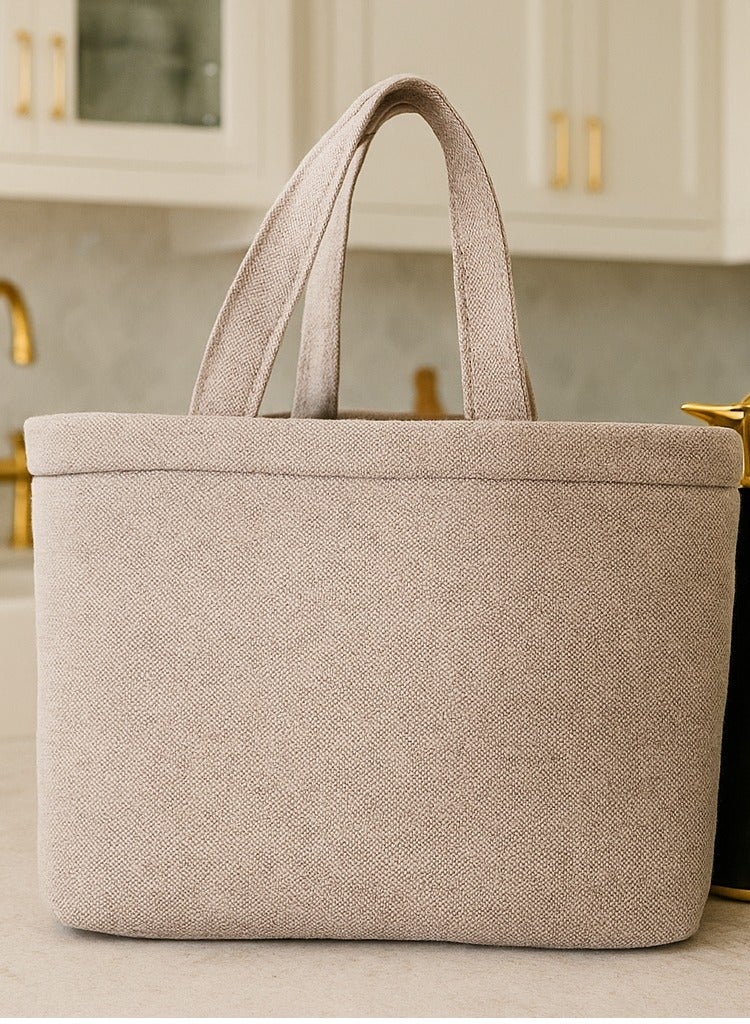 HOMEVEO Thermos bag - practical and durable design for storing tea and coffee thermoses and pots and organizing items. Small size. - Image 1