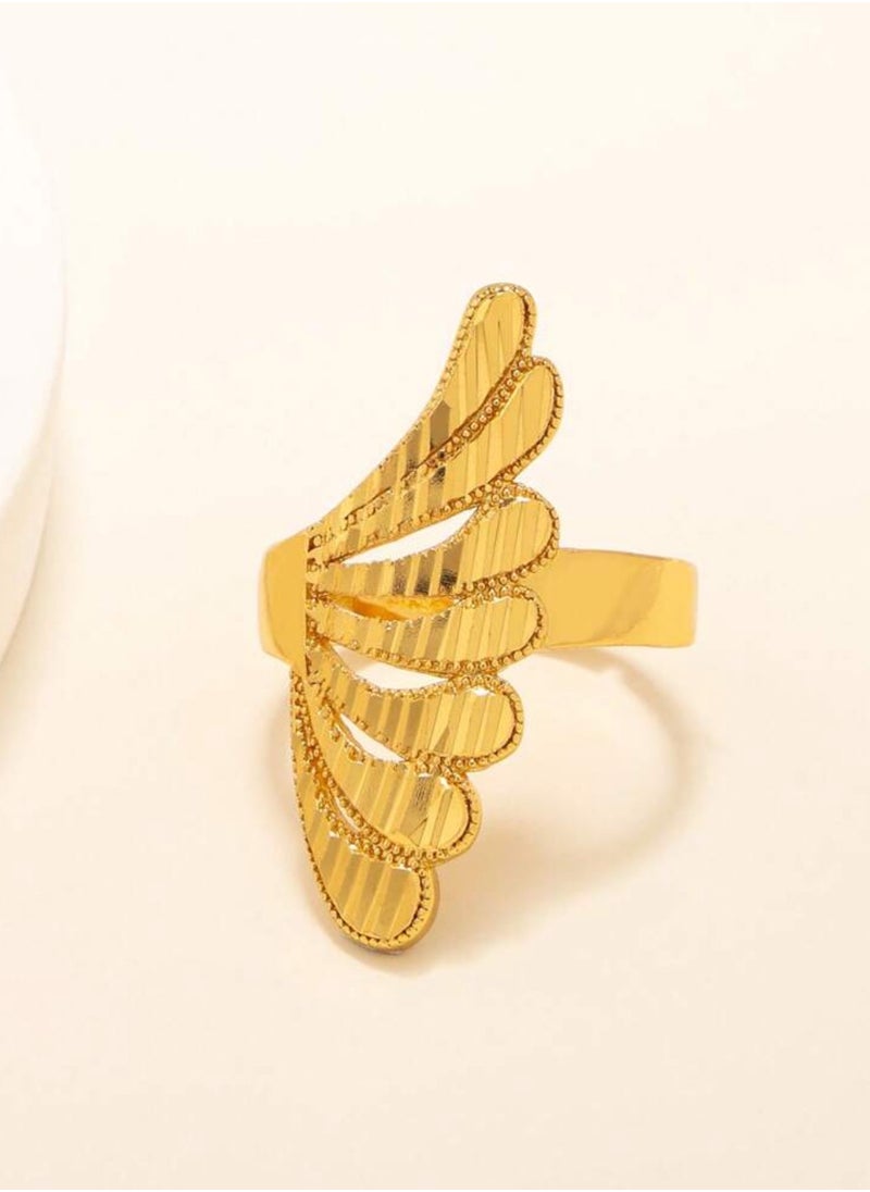 GOLDMAX 21k Gold Plated Ring For Women One Size  - Image 1