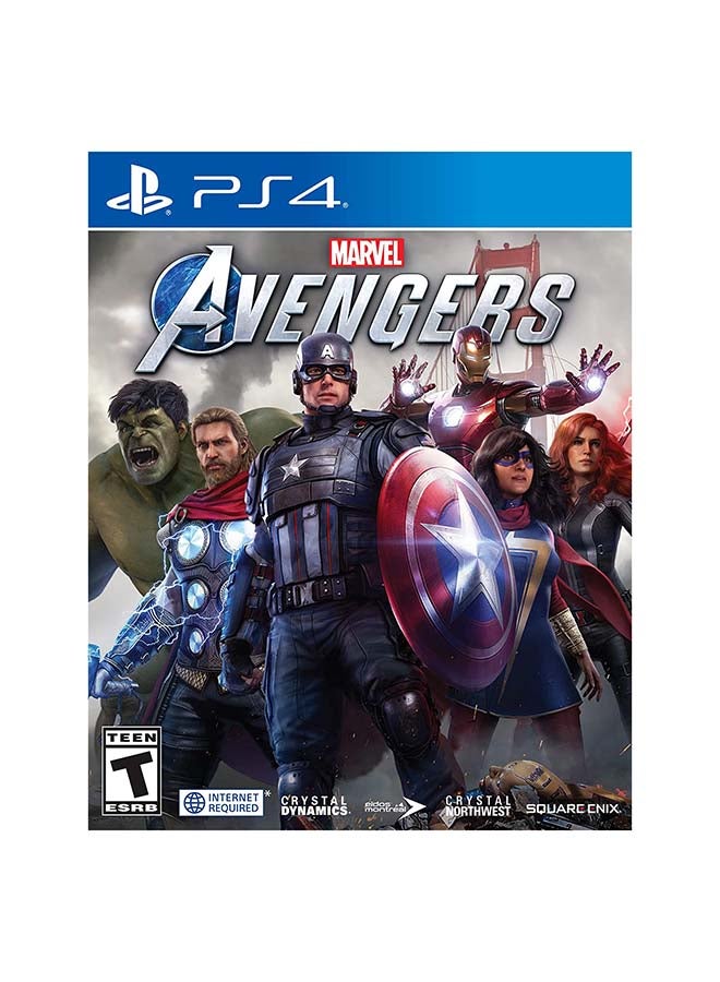 لعبة "Marvel's Avengers" (إصدار عالمي) - مغامرة - playstation_4_ps4