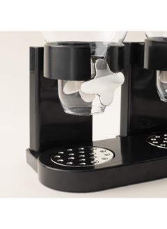 ALBERTO Black Plastic Double Cereal Dispenser 2x3500Ml  - Image 2
