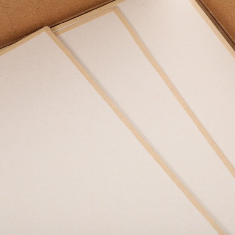 MINAOLULUS 12 Sheets Multi-Function Rice Calligraphy Paper 18x25cm White Semi-raw Xuan Paper for Professional Chinese Painting and Brush Writing Art Supplies - Image 5