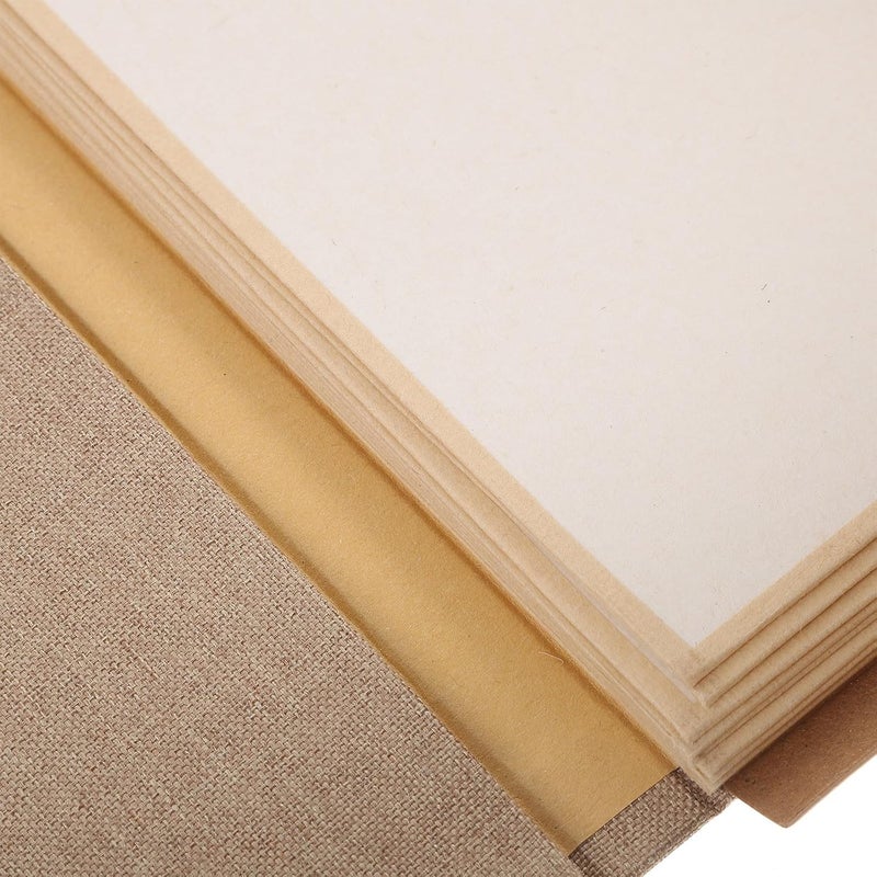 MINAOLULUS 12 Sheets Multi-Function Rice Calligraphy Paper 18x25cm White Semi-raw Xuan Paper for Professional Chinese Painting and Brush Writing Art Supplies - Image 4