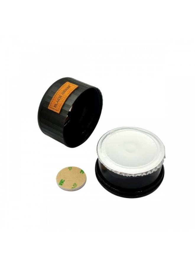 رائحة سوداء معطر جو للسيارة من لاكي ويل، زيت عطري، أزرق، 60 جم - Image 5