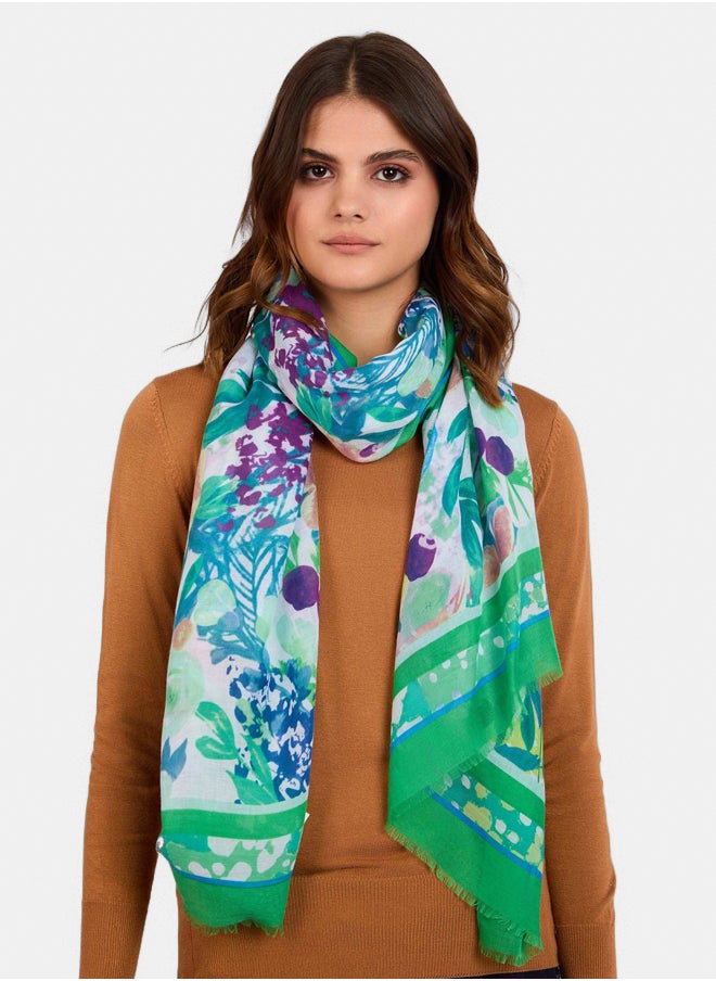 Dare Women Scarf - Printed Multicolor 