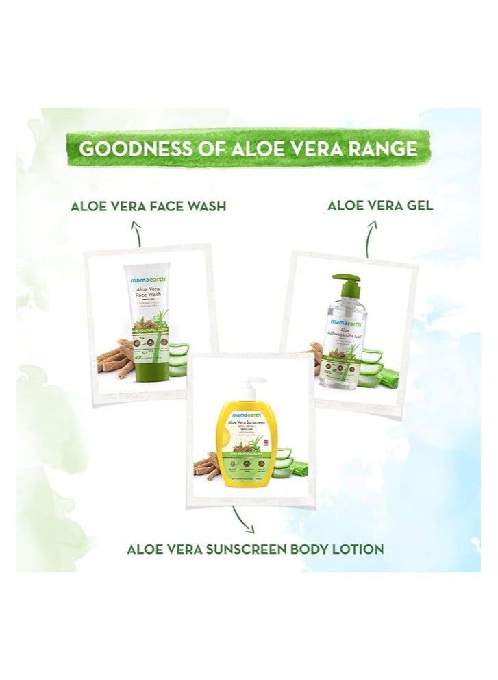 Mamaearth MAMAEARTH ME Aloe Vera Sunscreen BodyLotion 300 ml  - Image 5