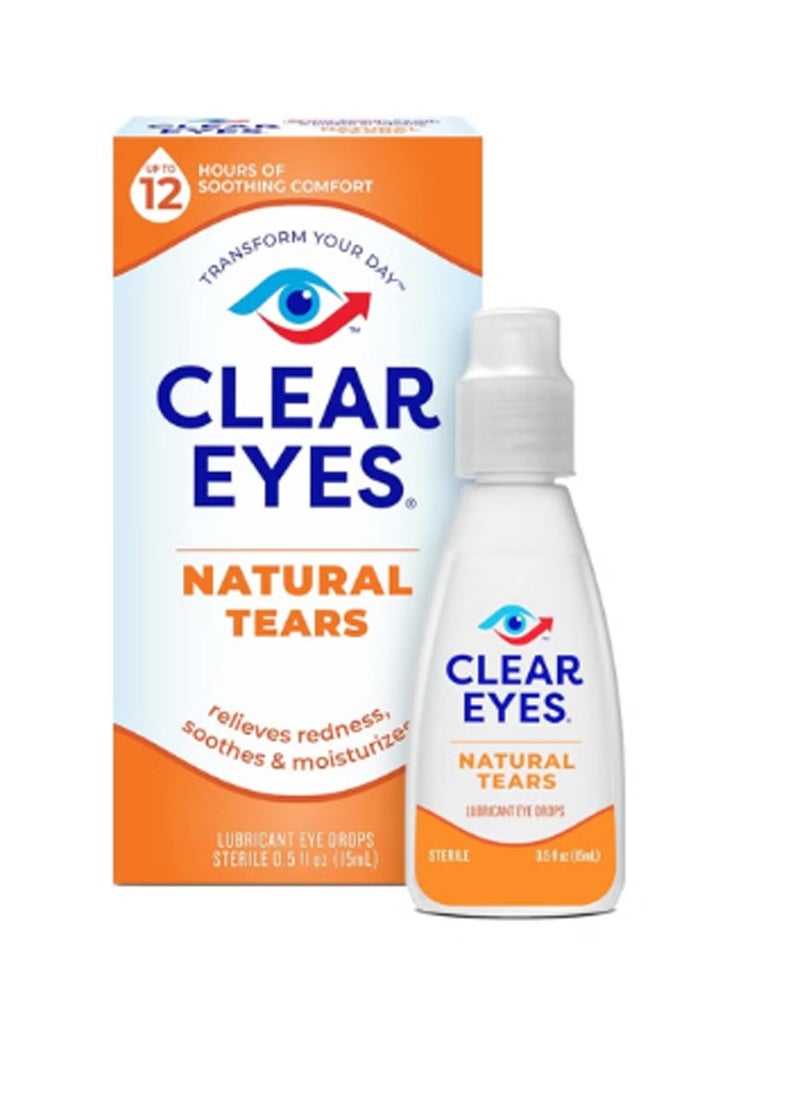 Clear Eyes Naturl Tears Drop 15ML 