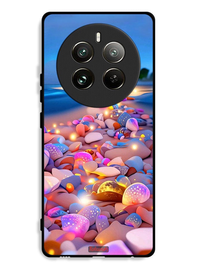 Tolwak Realme 12 Pro 5G Protective Case Cover Stones Art - Image 1