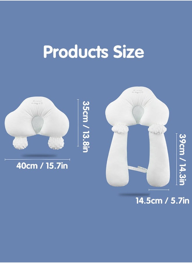 Super ZYouth Baby Head Shaping Pillow, Baby Anti-startle Sleeping Pillow for 0-36 Months Babies, Portable and  Machine Washable  - Image 2