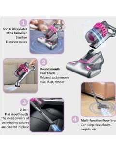 Generic Cordless Vacuum Cleaner with UV-C Ultraviolet, 4-in-1 Mattress & Bed Cleaner, 10000PA Suction, LCD Screen, Three-Speed Adjustment  - Image 2