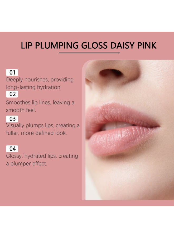 Water Gloss Lip Balm, Hydrating Lip Gloss For Moisture, Plumping Glassy Lip Gloss With Hydrating Care And Nourishing Lip Oil - Image 4