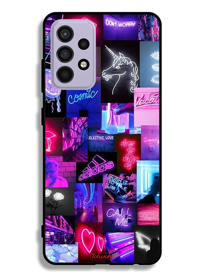 Tolwak Samsung Galaxy A52 4G Protective Case Cover Comic - Image 1