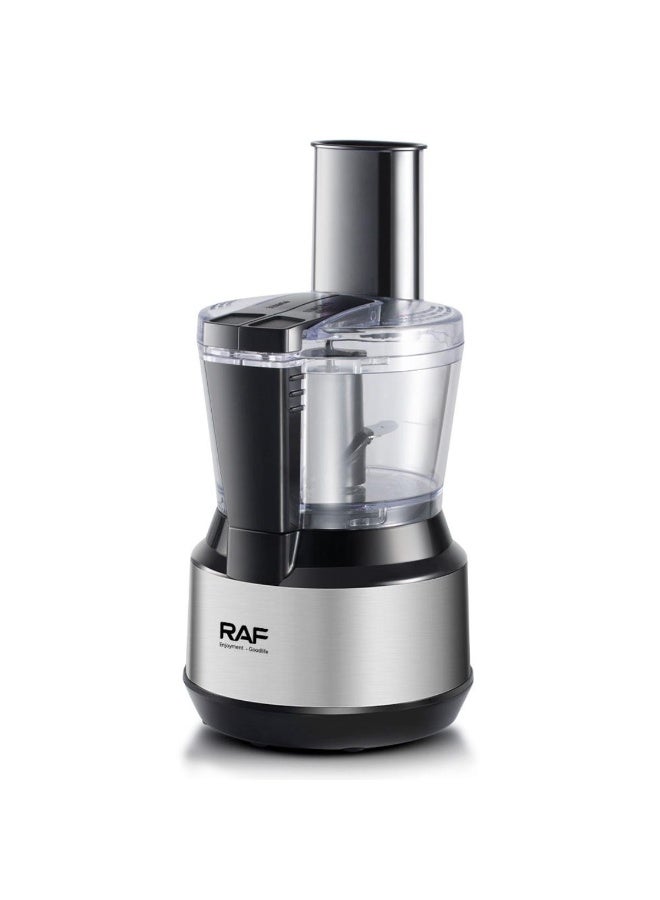 RAF 3-in-1 600W Food Processor with 750ml Bowl, Chopper & Slicing Disc - Image 1