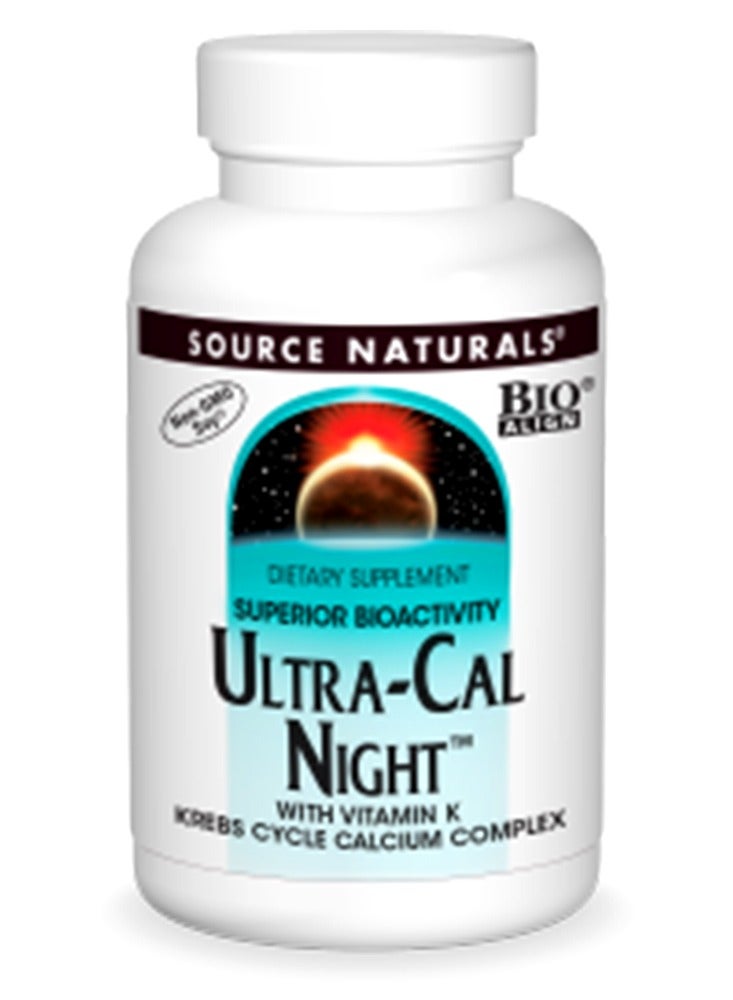 Source Naturals Ultra-Cal Night, Bone Health ,60 Tablets