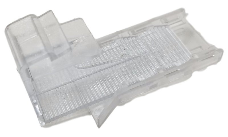 Graber Wand Control Valance Clips (6 Sets Wand Tilt). Long Model Design by Graber but Will fit Most Brands of Headrail for 2" Wood/fakewood Horizontal Blinds. Hidden Invisible Design. - Image 3