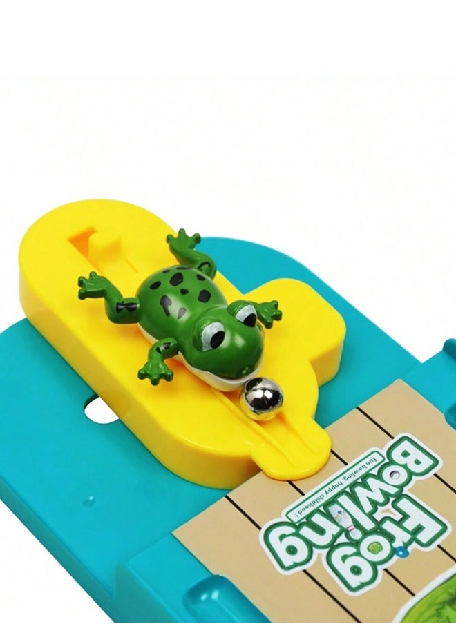 Occuwzz - Children's Educational Mini Bowling Game Set – Tabletop Frog Bowling Toy for Kids, Fun Indoor Desktop Game, Family Party Gift - Image 1