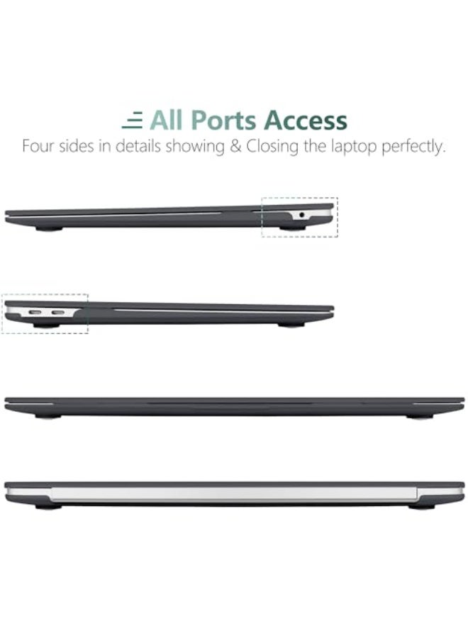 NIBEMINENT Compatible with MacBook Air 13 inch Case 2021 2020 2019 2018 Release Model: M1 A2337 A2179 A1932, Matte Hard Case Cover for MacBook Air 13 inch with Retina Display Fits Touch ID - Image 5