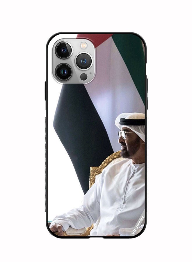 VR CREATIVE Protective Case Cover For Apple iPhone 12 Pro Max Sheikh Mohamed Bin Zayed Al Nahyan Design Multicolour - Image 1