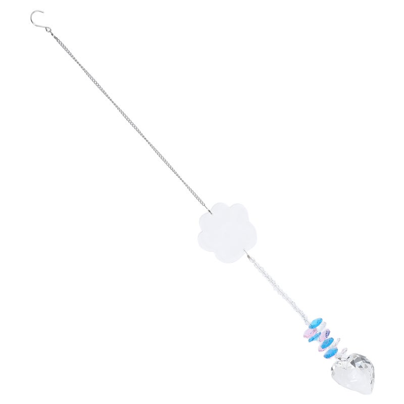 Crystal Sun Catcher Pendant with Heart Design Decorative Hanging Ornament for Gardens Cars and Home Decoration - Image 3