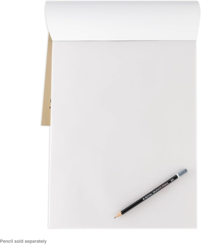 Bee Paper Company Gateway Deluxe Tracing Vellum Pad - 11" x 14", 25 Sheets - Image 3