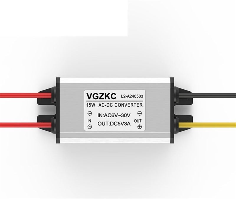 AC24V to DC5V 1A 2A 3A 5A 6A 8A 10A Power Converter, AC24V to DC5V AC to Power Module for Monitoring(AC24V to 5V 3A LK) - Image 1