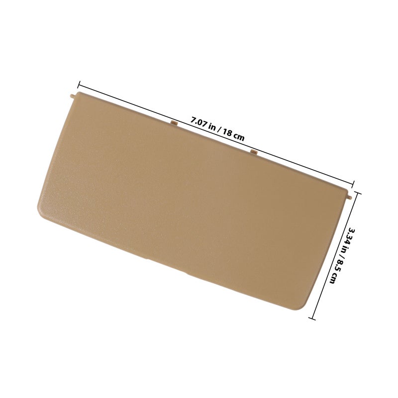 Car Mirror Cover, Flip Design for Adjustable Angle, Vanity Mirror for Grooming - Image 2