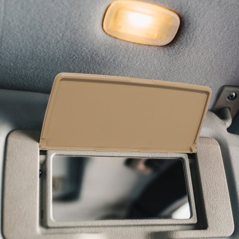 Car Mirror Cover, Flip Design for Adjustable Angle, Vanity Mirror for Grooming - Image 4