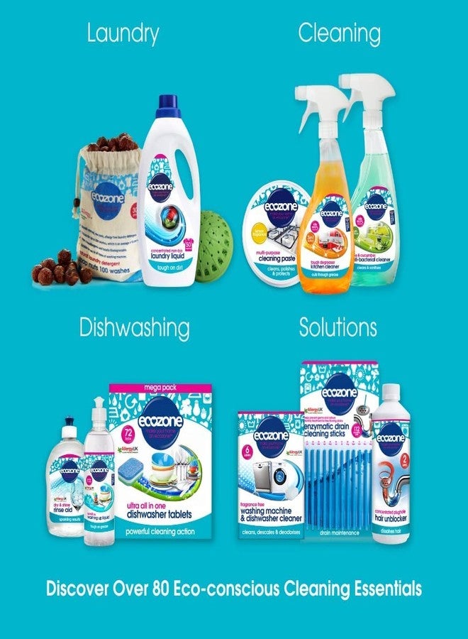 Ecozone Washing Up Liquid (Cool Cucumber & Apple) 500ml - Image 2