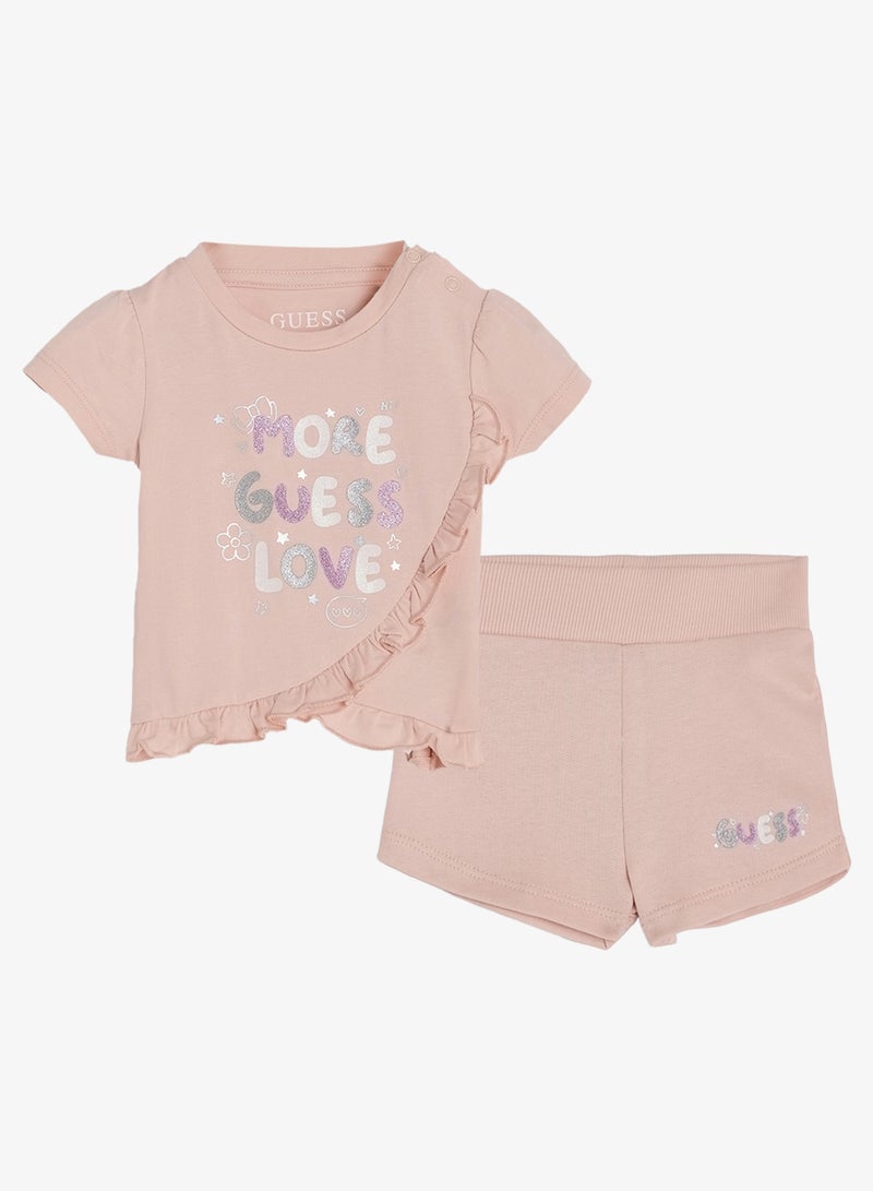GUESS Infant T-Shirt And Shorts Set - Image 1