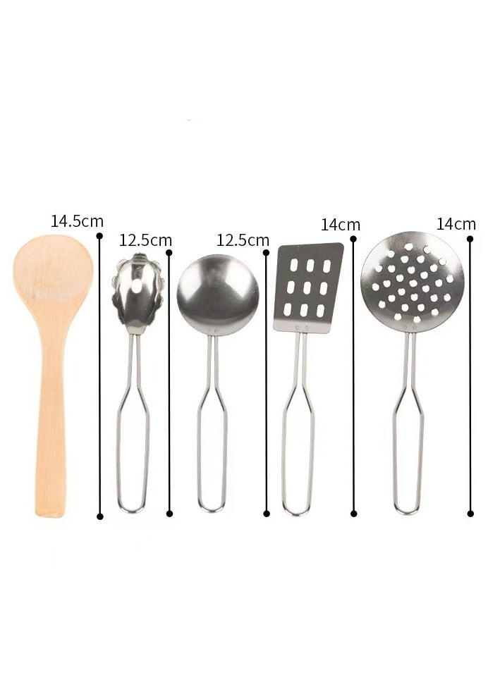 Children's cooking set with chef and hat apron - Image 3