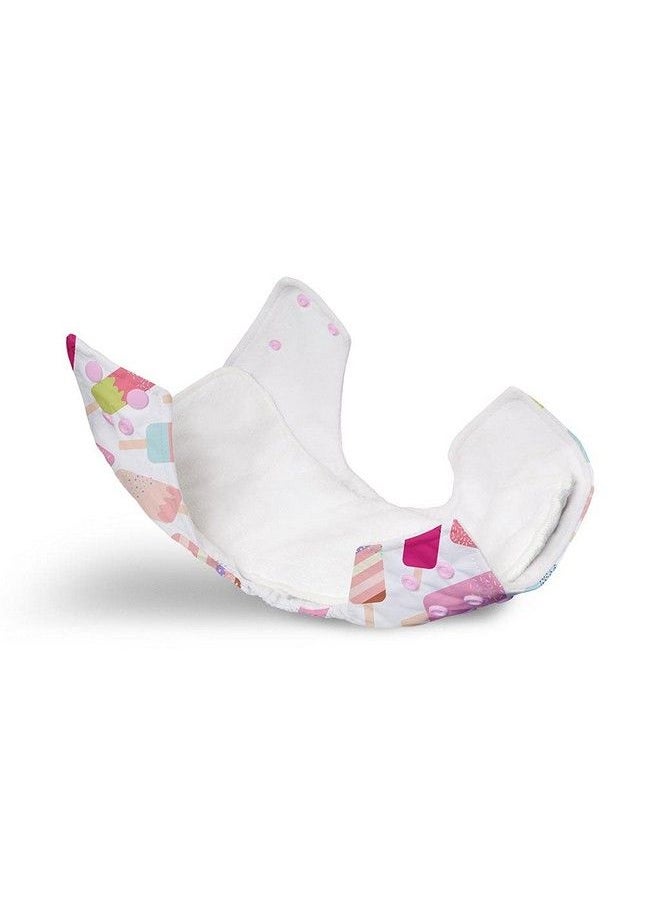Superbottoms Basic Easypack Of 6 ;3 Cloth Diapers+ 3 Insertsfreesize Adjustable And Reusable Cloth Diaper For Babies 03 Years ; With Quick Drying Prefold Style Soakerassorted Print May Vary  - Image 4