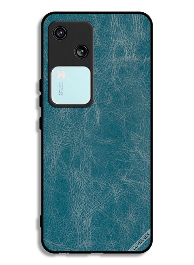Covernex Vivo V30 5G Protective Case Cover Vintage Leather Pattern - Image 1