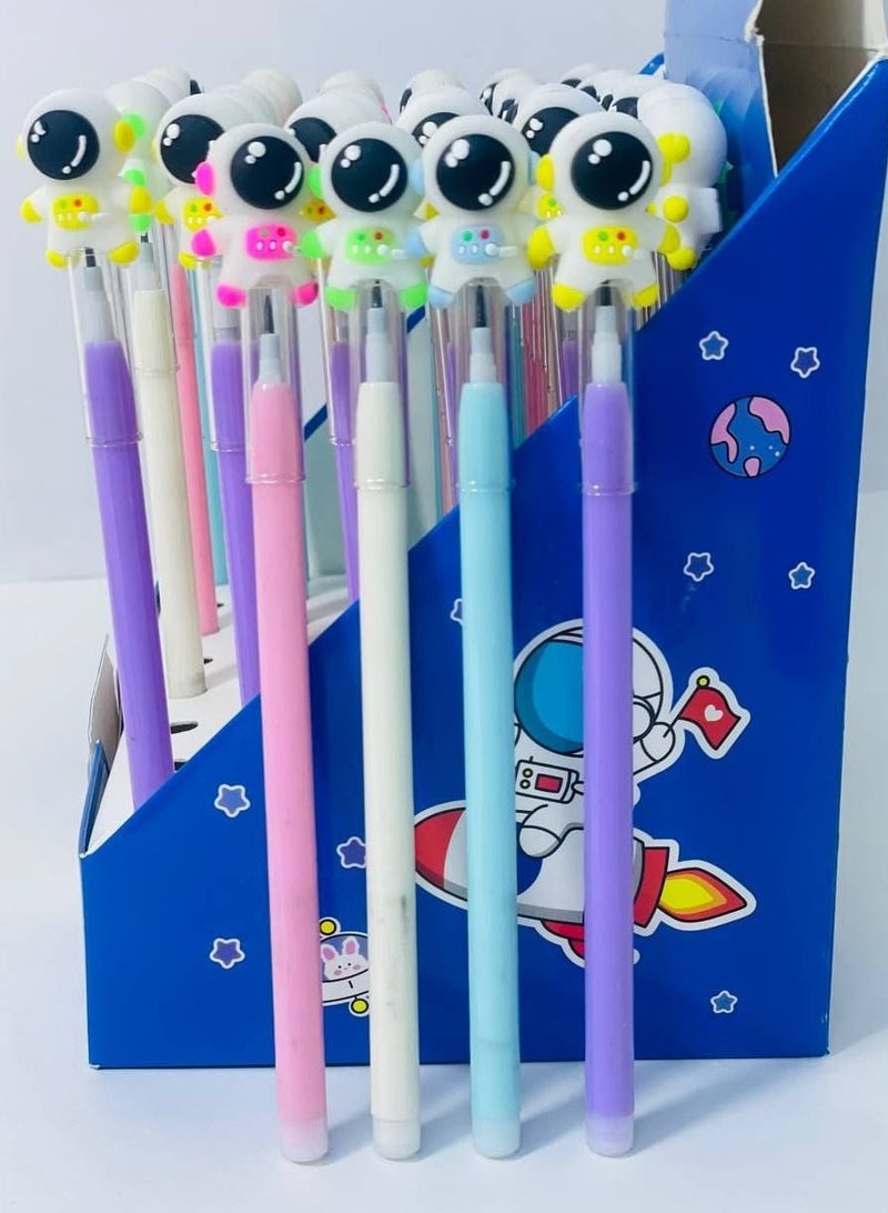 Generic Pencil stand, spaceman pencil, 3D shape, 11 tips with cap, very clean material, stand: 48 pencils - Image 1
