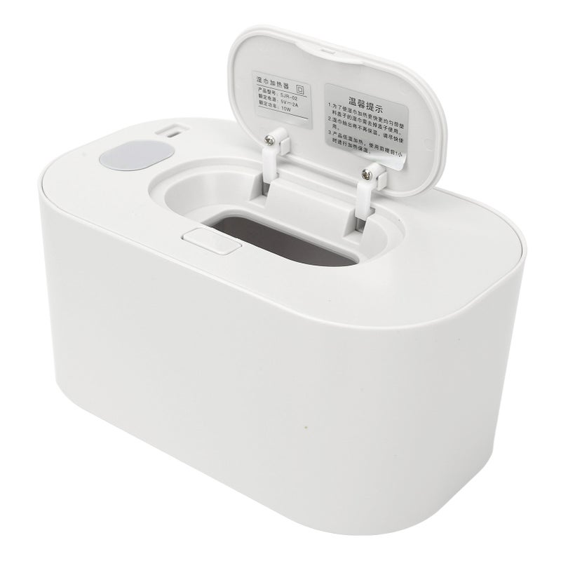 Wet Wipes Heater Portable Household Wet Wipes Heating Box Constant Temperature Wet Wipe Machine White - Image 3