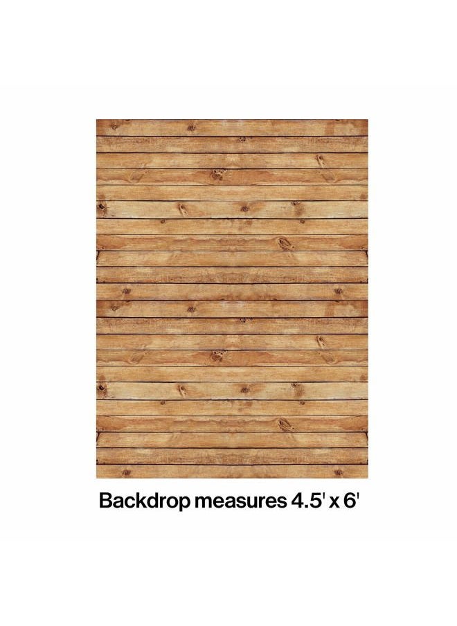 CREATIVE CONVERTING 324567 Photo Backdrop, One Sized, Wood Grain  - Image 3