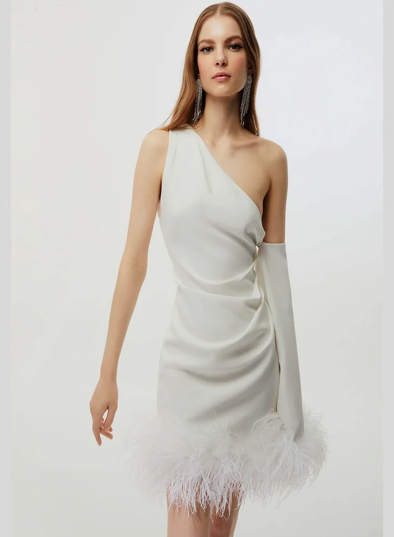 Nocturne One Shoulder Knitted Dress