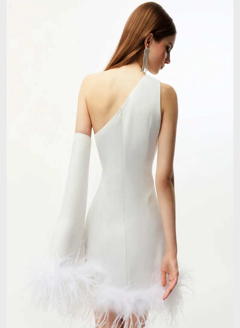 Nocturne One Shoulder Knitted Dress