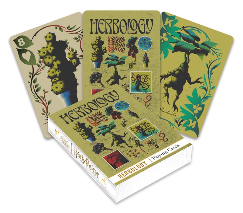 AQUARIUS Harry Potter Herbology Playing Cards  Harry Potter Themed Deck of Cards for Your Favorite Card Games  Officially Licensed Harry Potter Merchandise  Collectibles - Image 1