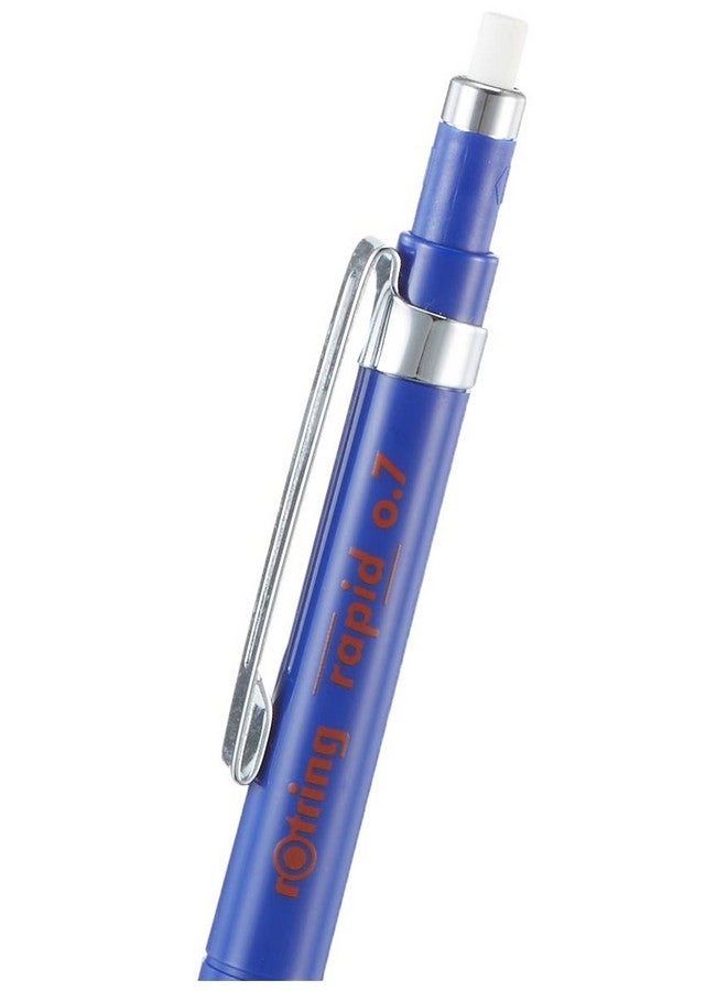 Rotring Rapid Mechanical Pencil 0.7 Mm Blue 2113888 - Image 4