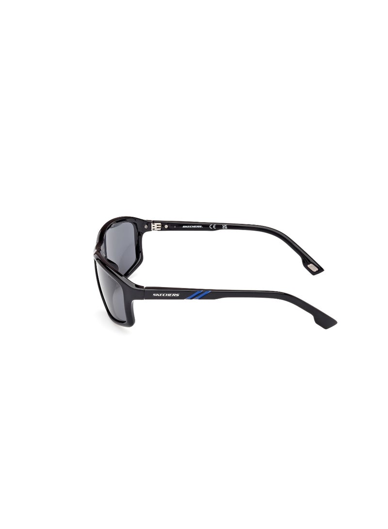 SKECHERS Plastic Rectangular Full Rim Men Polarized Sunglass - Image 4