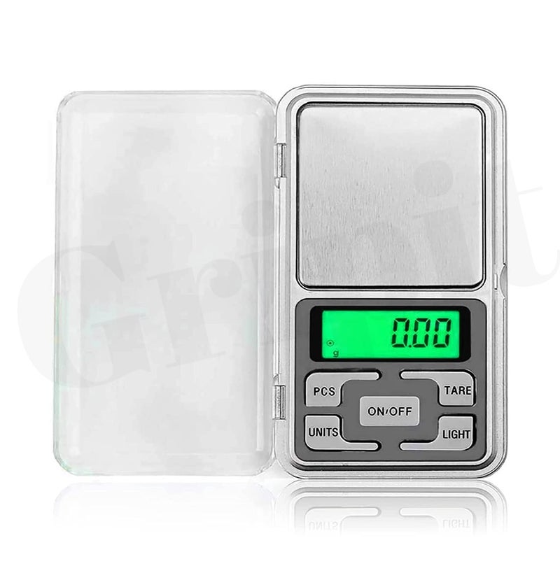 Vitafit Portable Digital Gold Weighing Scale – Gripit Jewelry Weight Machine for Small Items – Compact, Accurate, and Durable Small Weighing Scale for Precise Measurements (WHITE) - Image 1