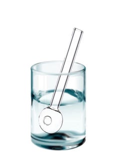 Generic 2 Pack Clear Glass Drinking Straw for Hot Tea Milkshake and Hot Coffee  - Image 3