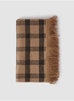 Double Face Solid & Plaid Check/Carreau/Stripe Pattern Wool Winter Scarf/Shawl/Wrap/Keffiyeh/Headscarf/Blanket For Men & Women - Large Size 50x190cm - P01 Camel - pzsku/ZE44EA79CAD8F28BF1A2EZ/45/_/1740196044/91bc16b9-d739-4f89-aa16-5c70e459d738