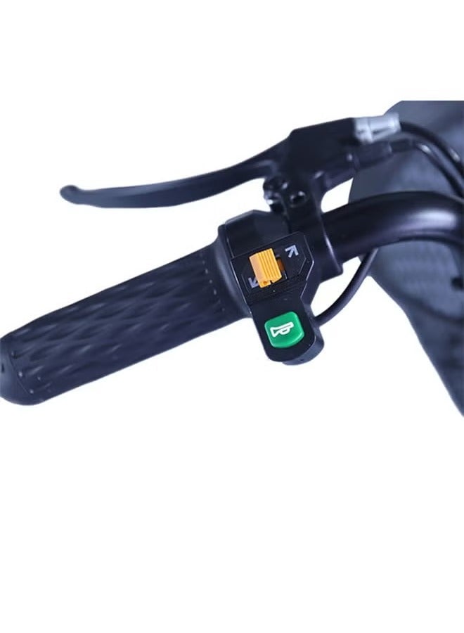 Black Electric Scooter for Adults with Front Basket, Double Seats, Max Speed ​​40km/Range 25-40km, 10 Inch Wheels - Image 5