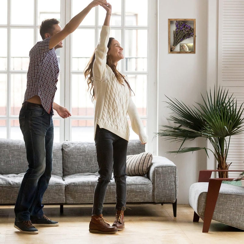 TJMOREE Shadow Box Frame 8 x 10 Shadowbox Display Case Picture Frame with Linen Back Memorabilia Bouquet Medals Military Photos Memory Box - Image 5