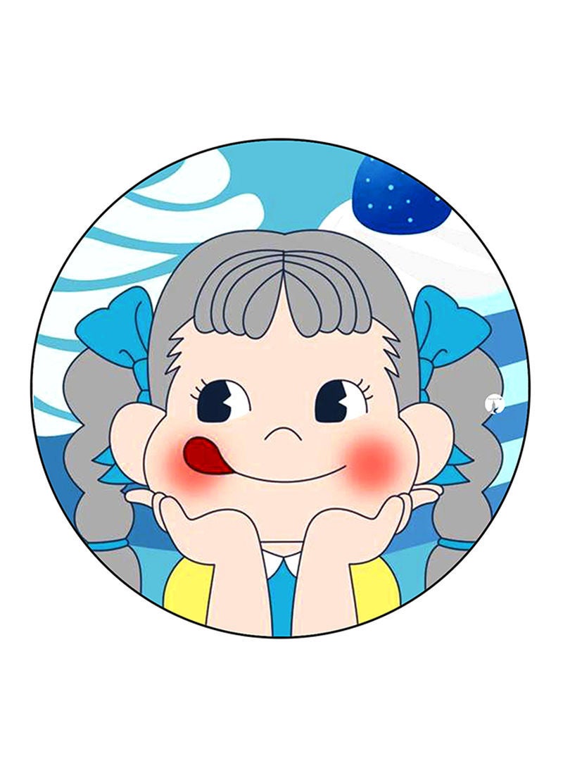 RKN Girl Printed Mouse Pad  Multicolour