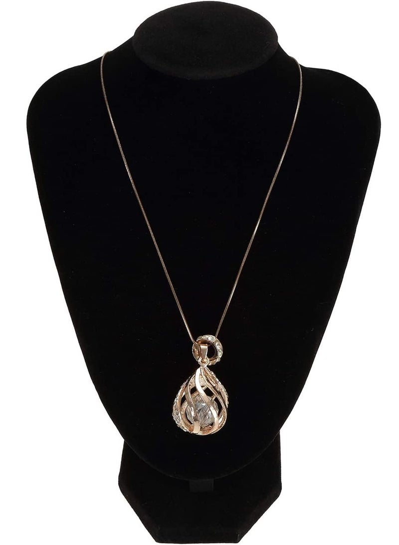 LINGWEI Jewelry Stand Neckmanniquin Necklace Holder Model Bust Stand Necklace Chain Jewelry Bust Neck Display Stand Holder Mannequin Black Velvet Necklace Jewelry Display Stand - Image 4