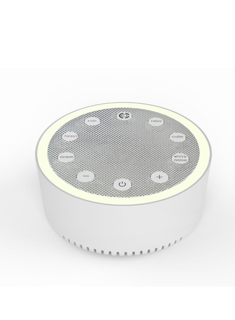 Portable white noise sleep timer and memory for children and adults, baby sound machine and touch light, baby sleep pacifier, baby sound machine - Image 4