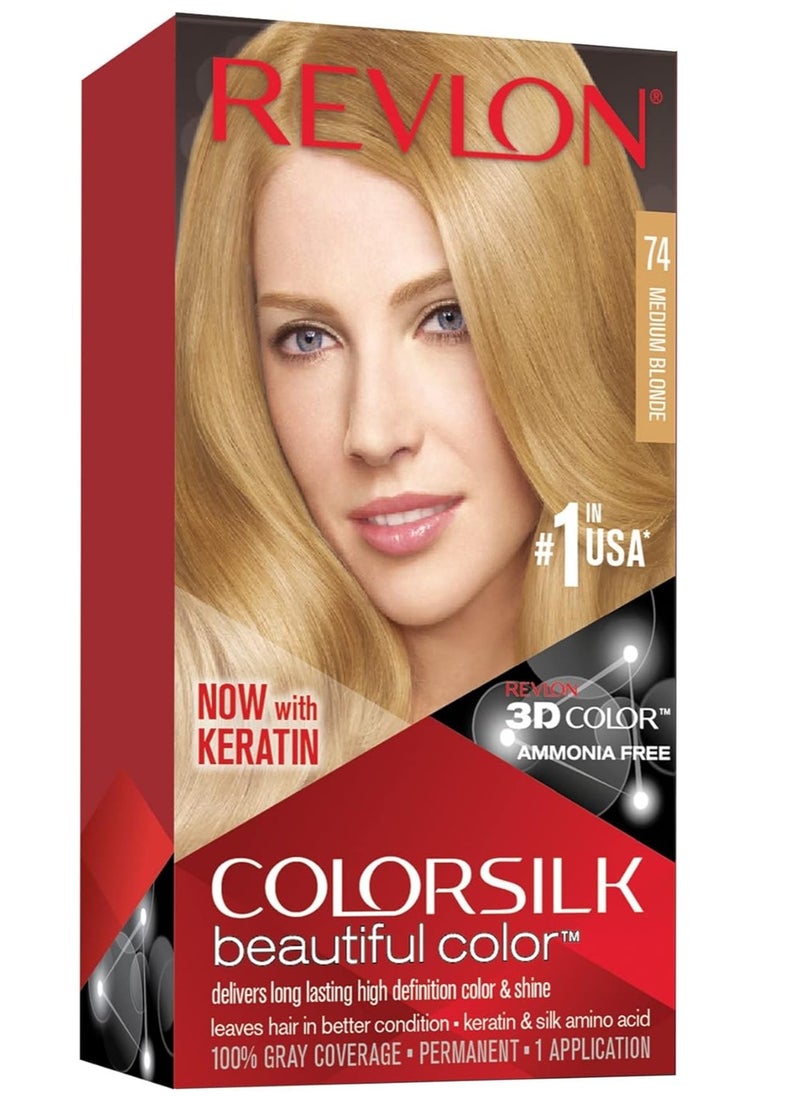 Revlon Revlon Colorsilk   Medium Blonde  74  - Image 1
