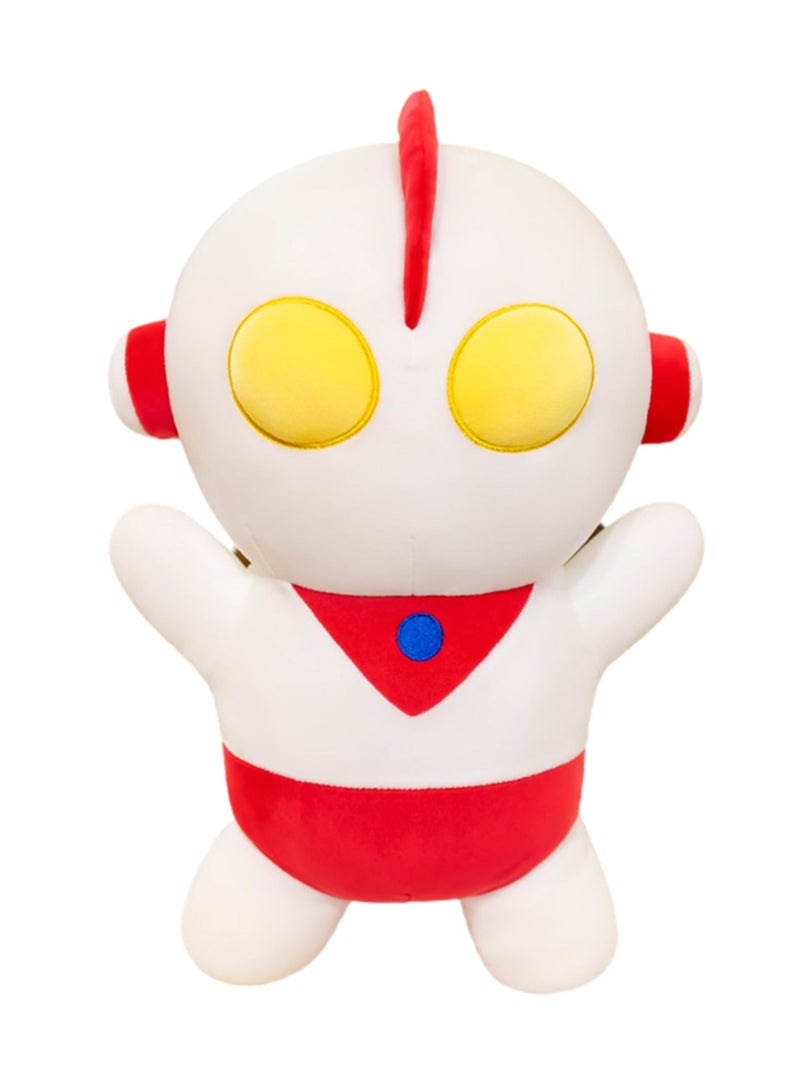35 CM Cute Cartoon Ultraman Plush Toy Soft Stuffed Doll For Girls And Boys All Ages Gift (Red)  - Image 1